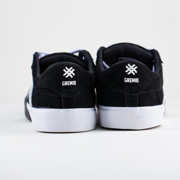 Tenis Gremio Burned Vulk Negro Blanco (Vulcanizado) - Image 3