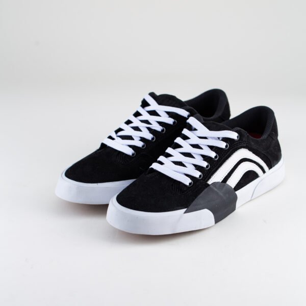 Tenis Gremio Burned Vulk Negro Blanco (Vulcanizado)