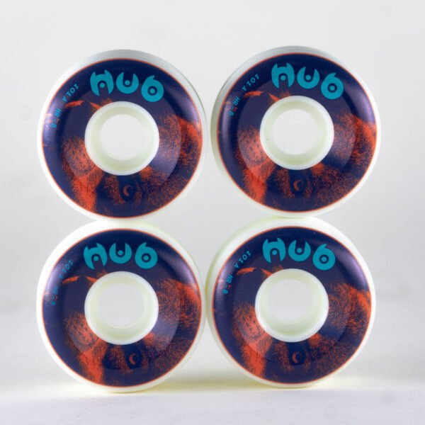 Ruedas HUB "lobo" team edition" 58 mm