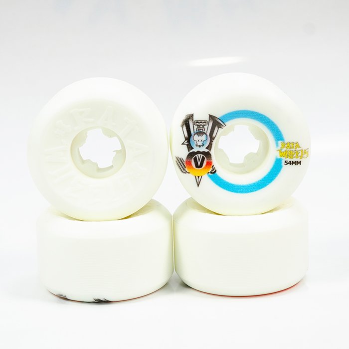 Rata Wheels V8 Logo Conical Azul – SINDICATO DISTRIBUCIÓN
