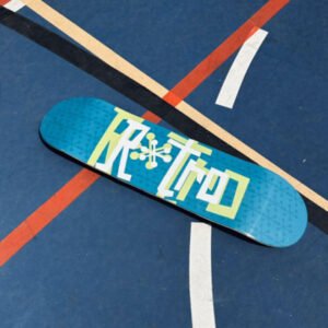 Tabla Retro Logo Azul