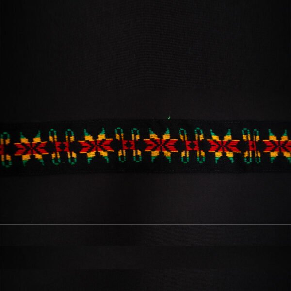Playera Mayas Negra Cambaya Rasta - Image 2