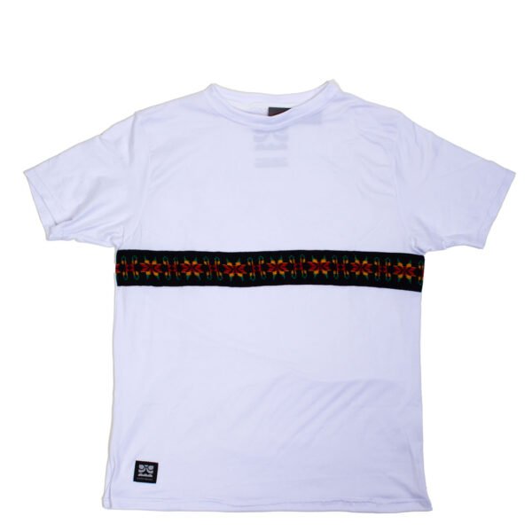 Playera Mayas Blanca Cambaya Rasta