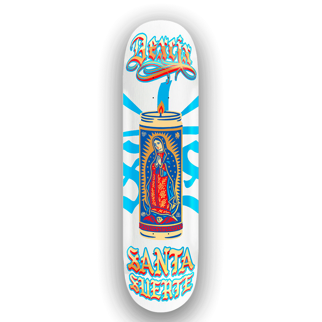 Tabla Dexlix virgen X santa suerte