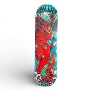 Tabla Border Skateboards Axolotl