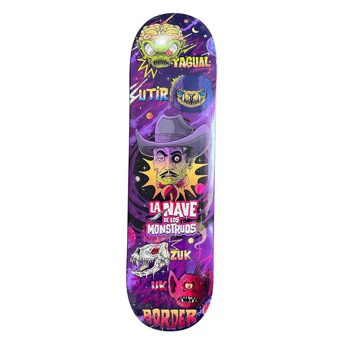 Tabla Border Skateboards Nave de los Monstruos V3