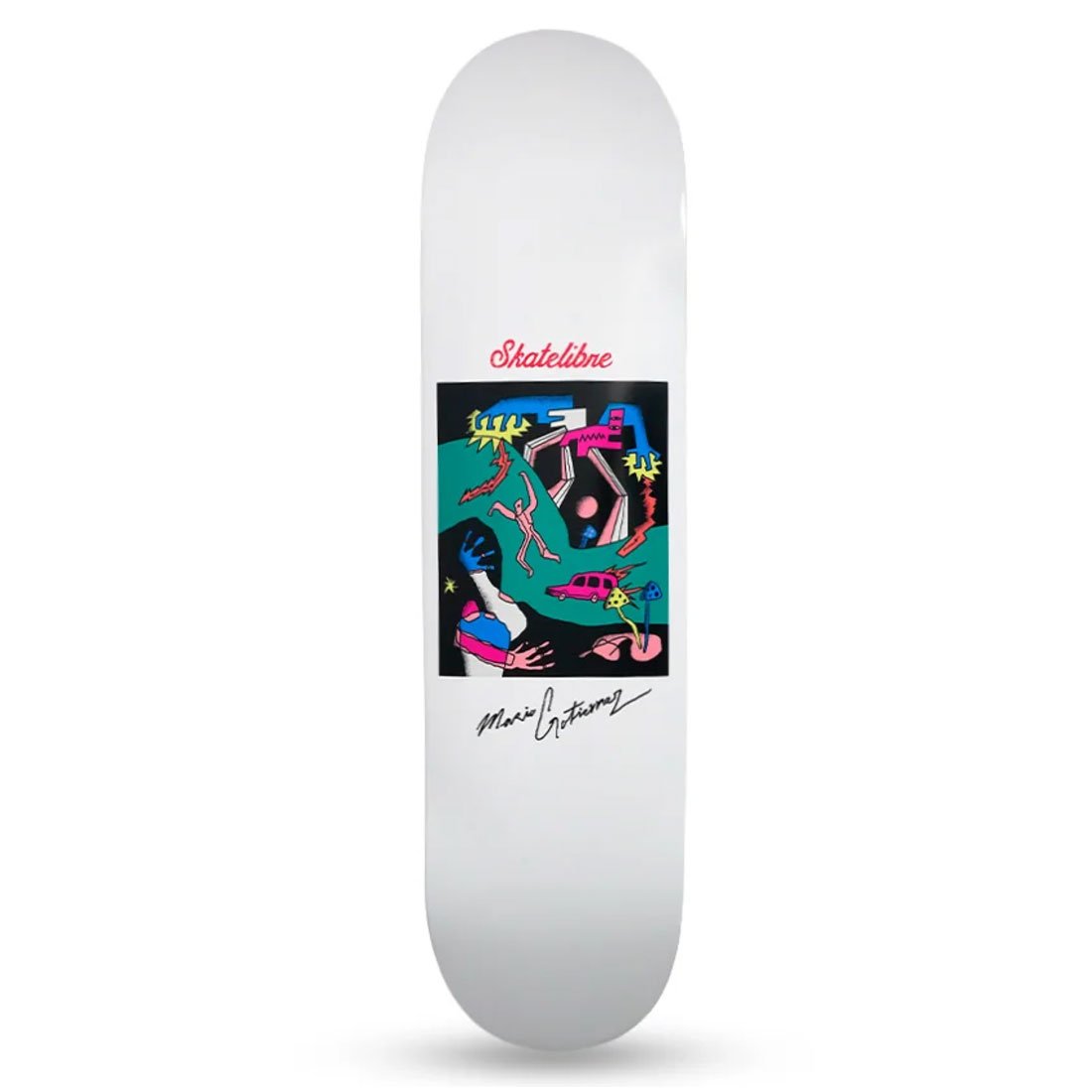 Tabla Skatelibre Firma Mario “Mal viaje”