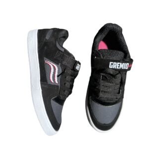 Tenis Gremio Eggie Botello Negro Oxford Blanco Ámbar
